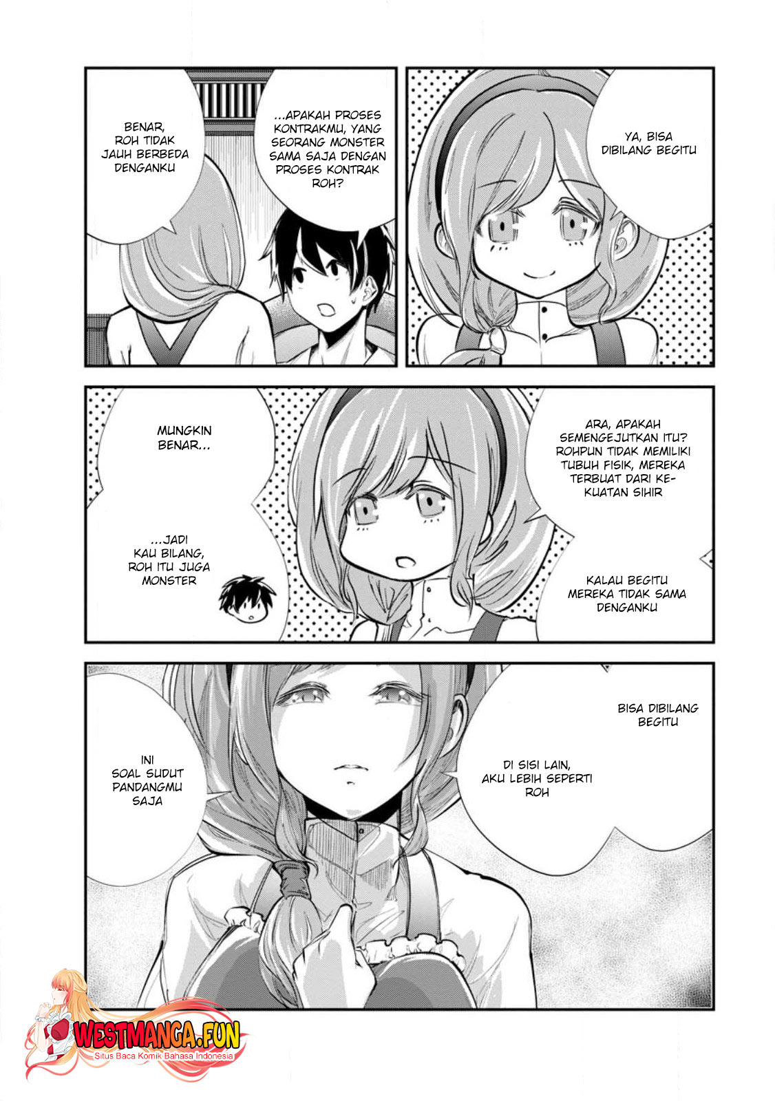 Monster no Goshujin-sama Chapter 60 Bahasa Indonesia