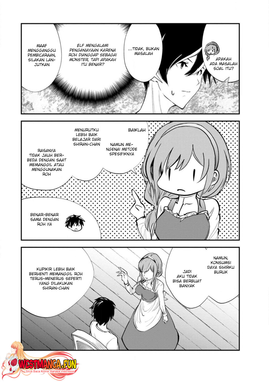 Monster no Goshujin-sama Chapter 60 Bahasa Indonesia