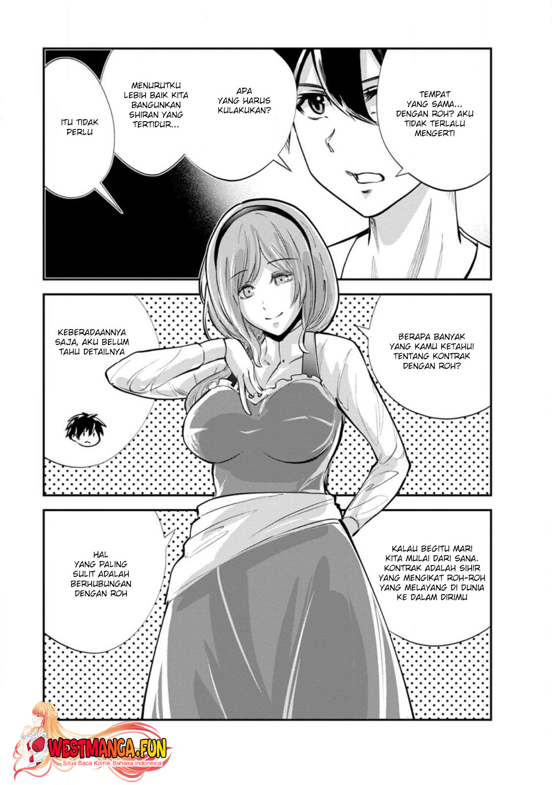 Monster no Goshujin-sama Chapter 60 Bahasa Indonesia