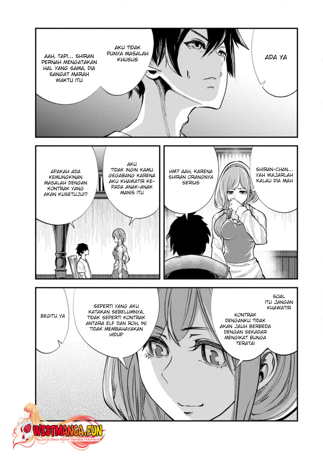 Monster no Goshujin-sama Chapter 60 Bahasa Indonesia