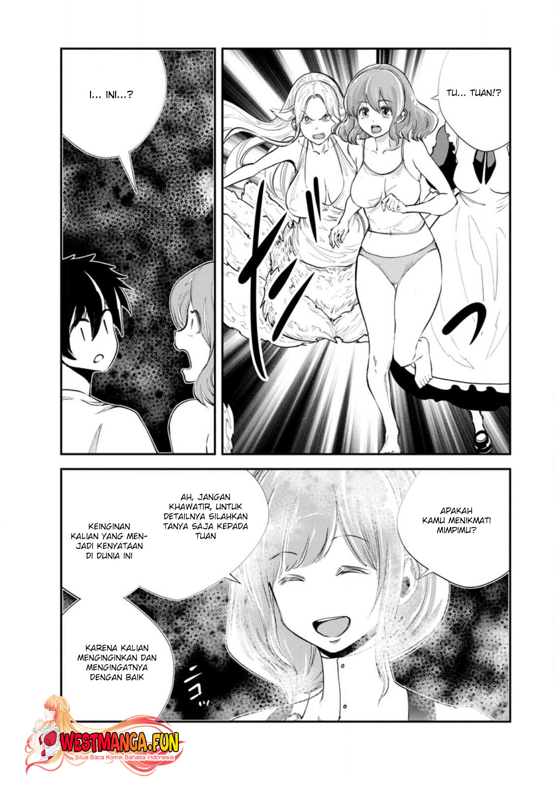 Monster no Goshujin-sama Chapter 60 Bahasa Indonesia