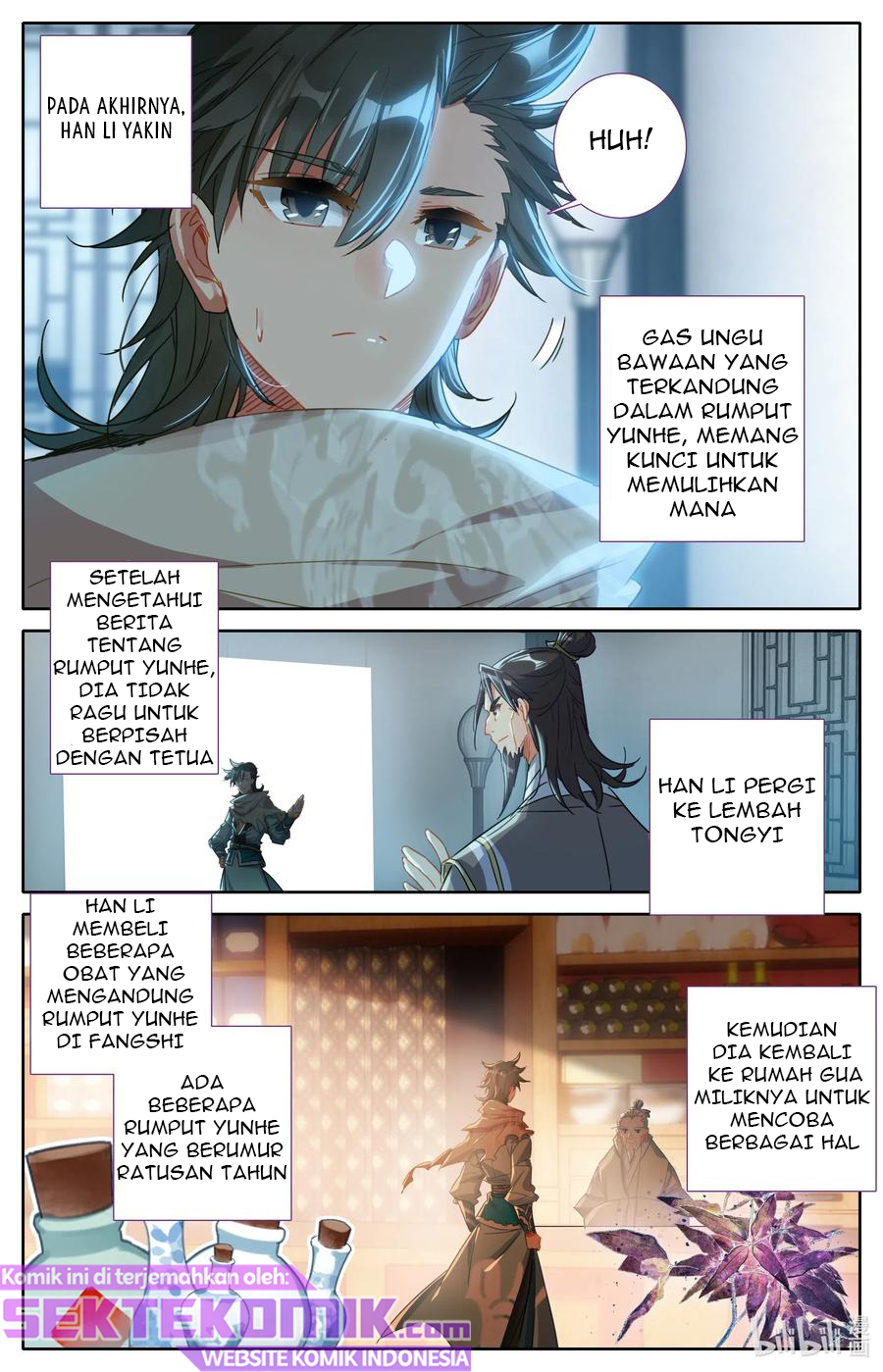 Mortal Cultivation Fairy World Chapter 33 Bahasa Indonesia