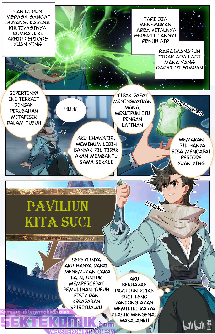Mortal Cultivation Fairy World Chapter 33 Bahasa Indonesia