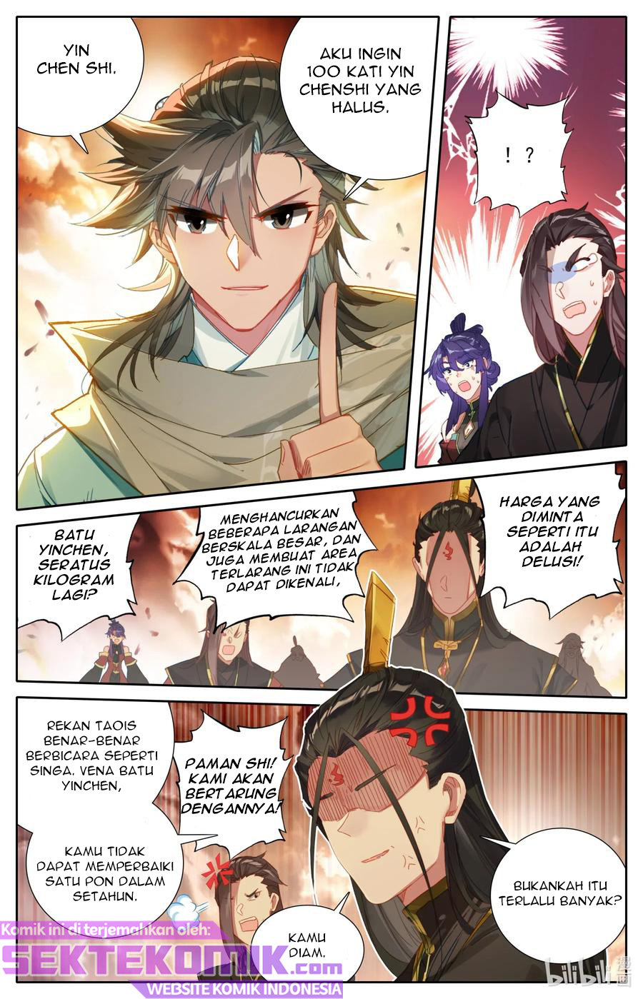 Mortal Cultivation Fairy World Chapter 57 Bahasa Indonesia