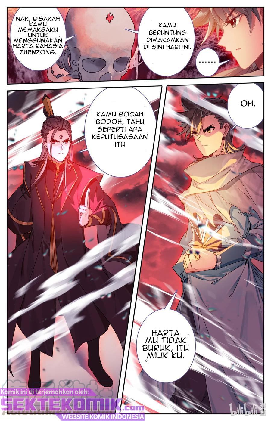 Mortal Cultivation Fairy World Chapter 57 Bahasa Indonesia
