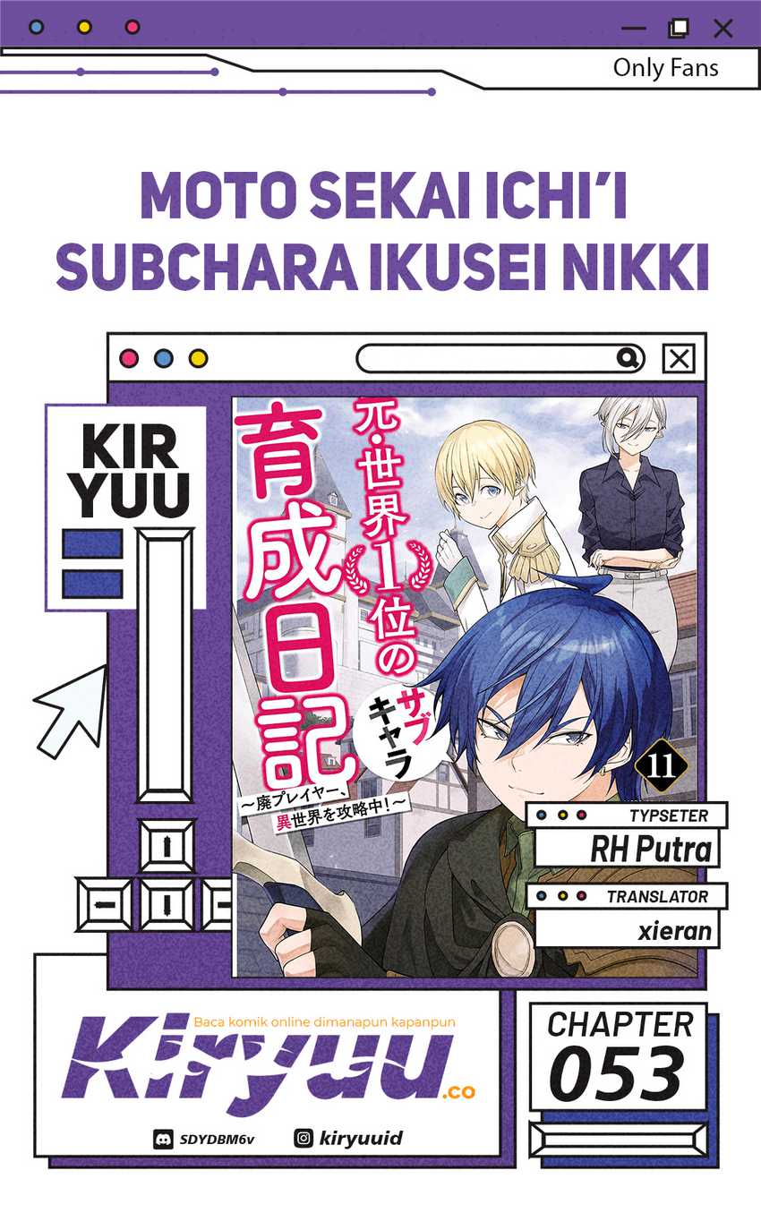 Moto Sekai Ichi’i Subchara Ikusei Nikki: Hai Player Isekai wo Kouryakuchuu! chapter 53