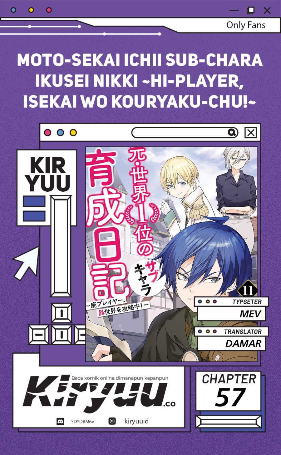 Moto Sekai Ichi’i Subchara Ikusei Nikki: Hai Player Isekai wo Kouryakuchuu! chapter 57