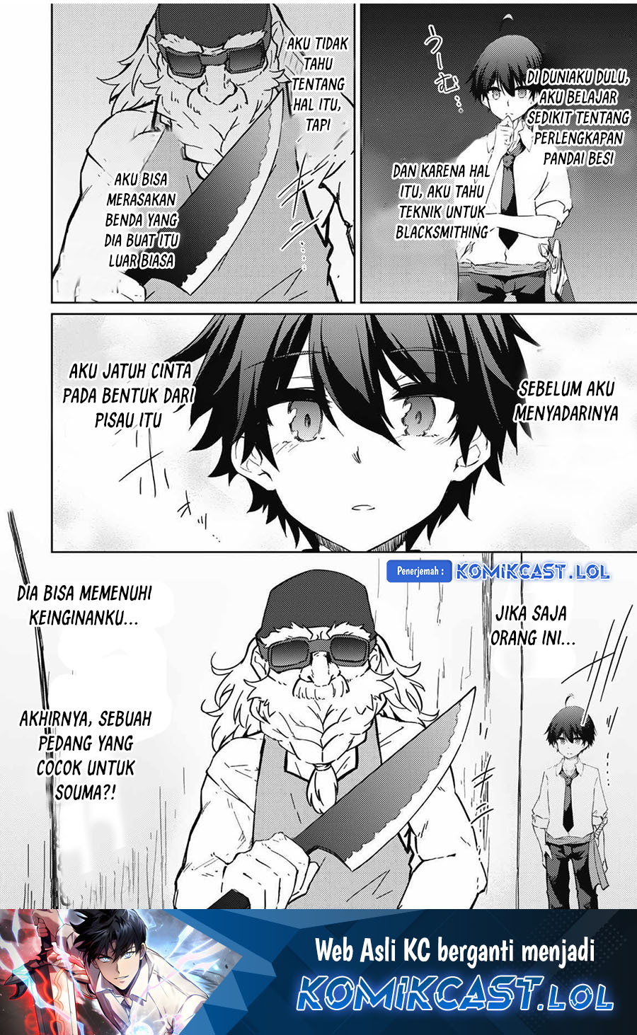 Moto Saikyou no Kenshi wa, Isekai Mahou ni Akogareru chapter 45