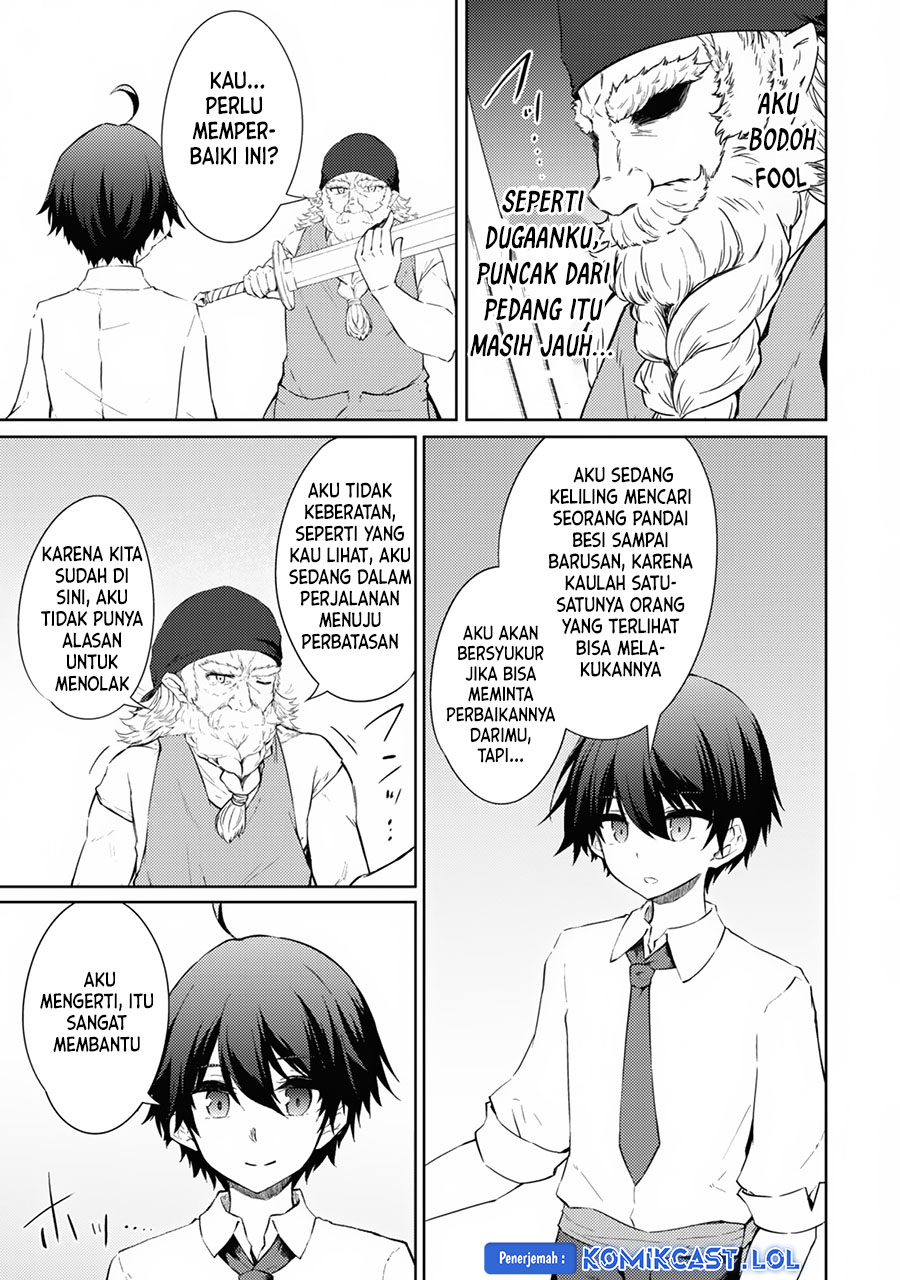 Moto Saikyou no Kenshi wa, Isekai Mahou ni Akogareru Chapter 46 Bahasa Indonesia