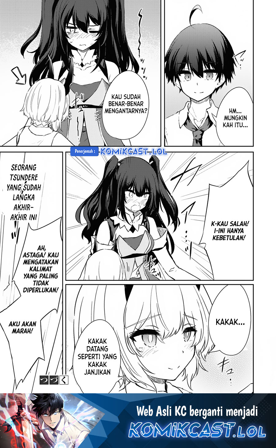 Moto Saikyou no Kenshi wa, Isekai Mahou ni Akogareru Chapter 46 Bahasa Indonesia
