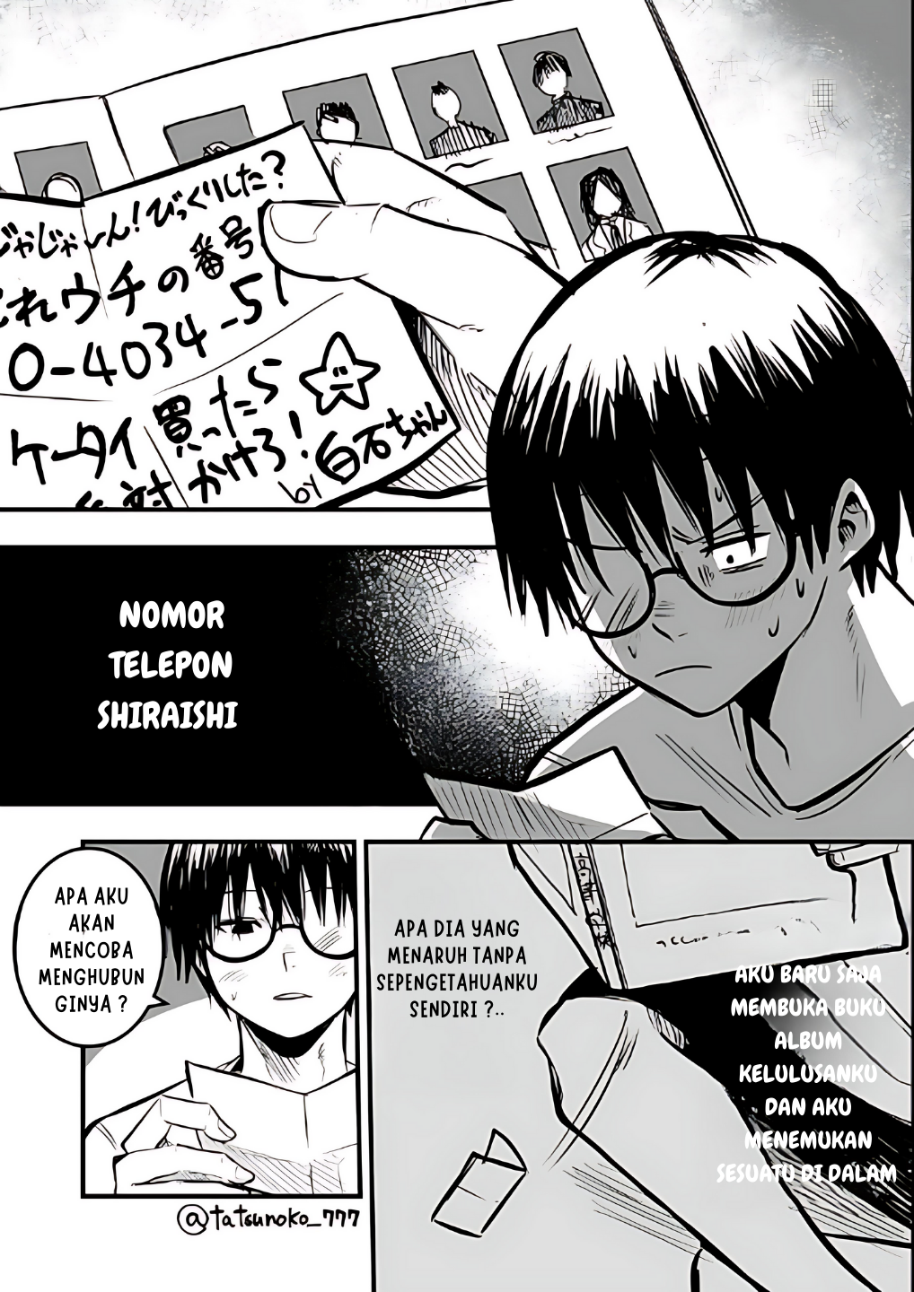 Mou Furenai Kimi Chapter 14 Bahasa Indonesia