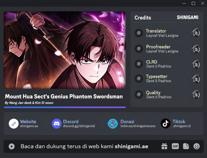 Mount Hua Sect’s Genius Phantom Swordsman chapter 2