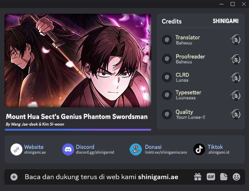 Mount Hua Sect’s Genius Phantom Swordsman chapter 20