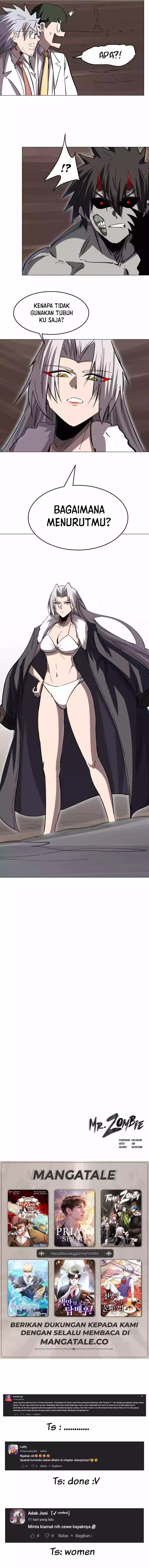 Mr. Zombie Chapter 49 Bahasa Indonesia