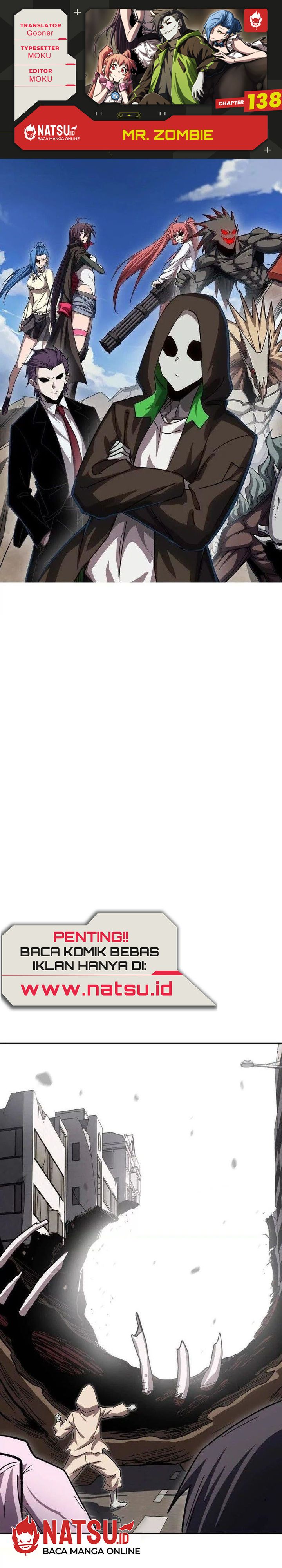 Mr. Zombie Chapter 138 Bahasa Indonesia