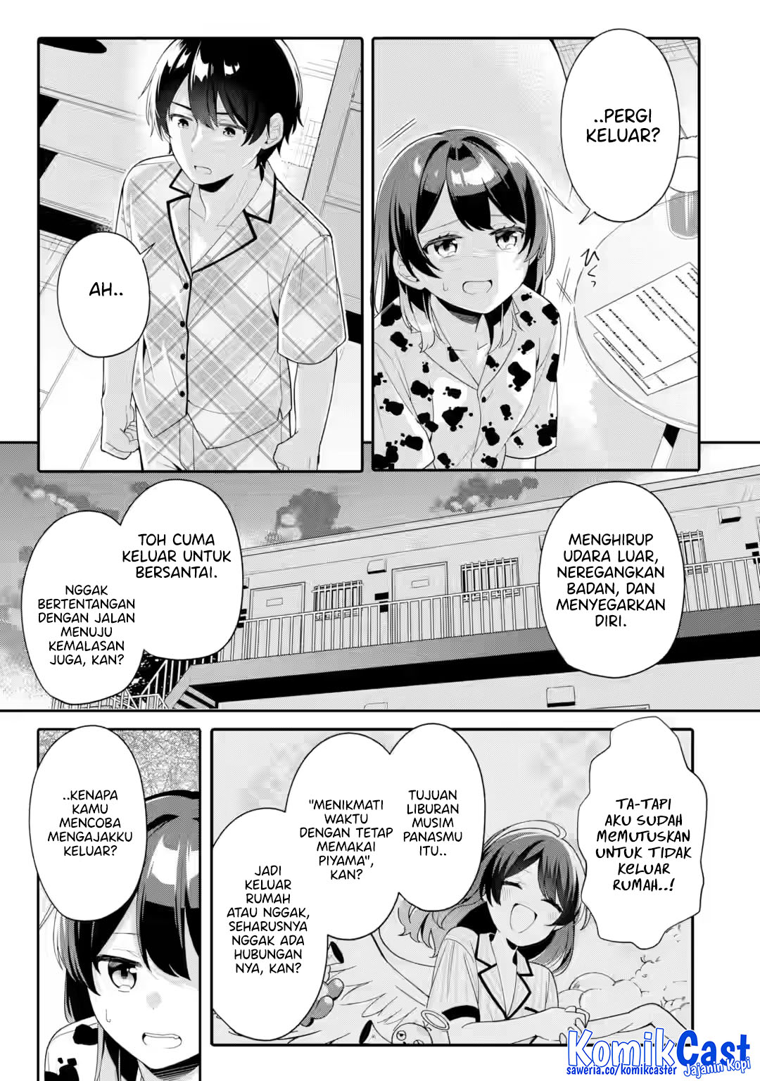 Muboubi Kawaii Pajama Sugata no Bishoujo to Heya de Futarikiri chapter 7