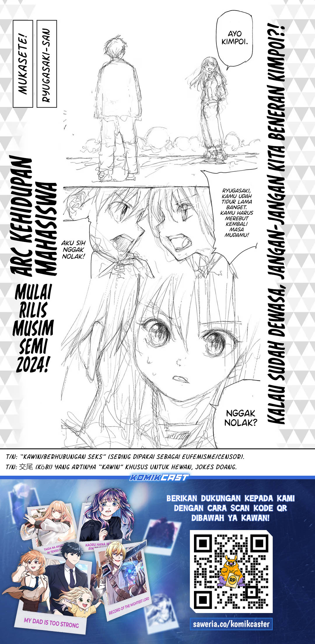Dilarang COPAS - situs resmi www.mangacanblog.com - Komik mukasete ryugasaki san 128 - chapter 128 129 Indonesia mukasete ryugasaki san 128 - chapter 128 Terbaru 11|Baca Manga Komik Indonesia|Mangacan