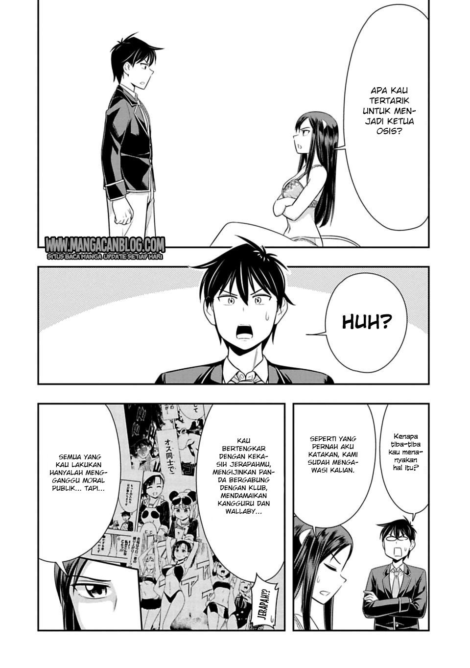 Murenase Shiiton Gakuen Chapter 35 Bahasa Indonesia