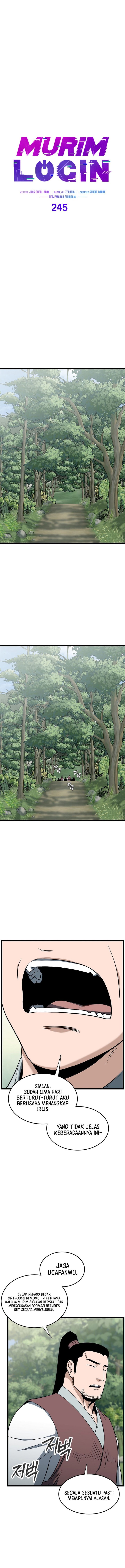 Murim Login Chapter 245 Bahasa Indonesia
