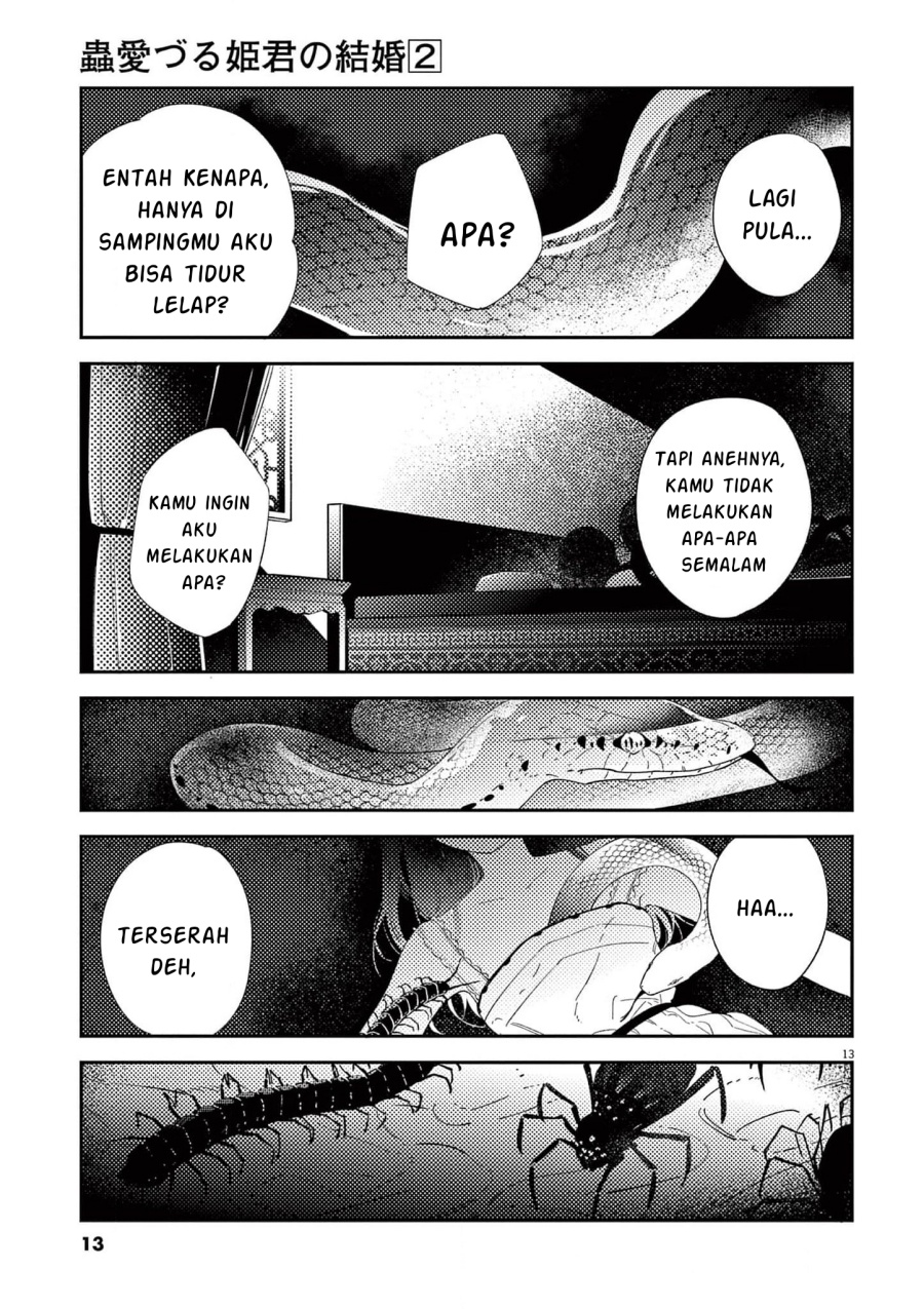 Mushi Mezuru Himegimi no Kekkon chapter 7
