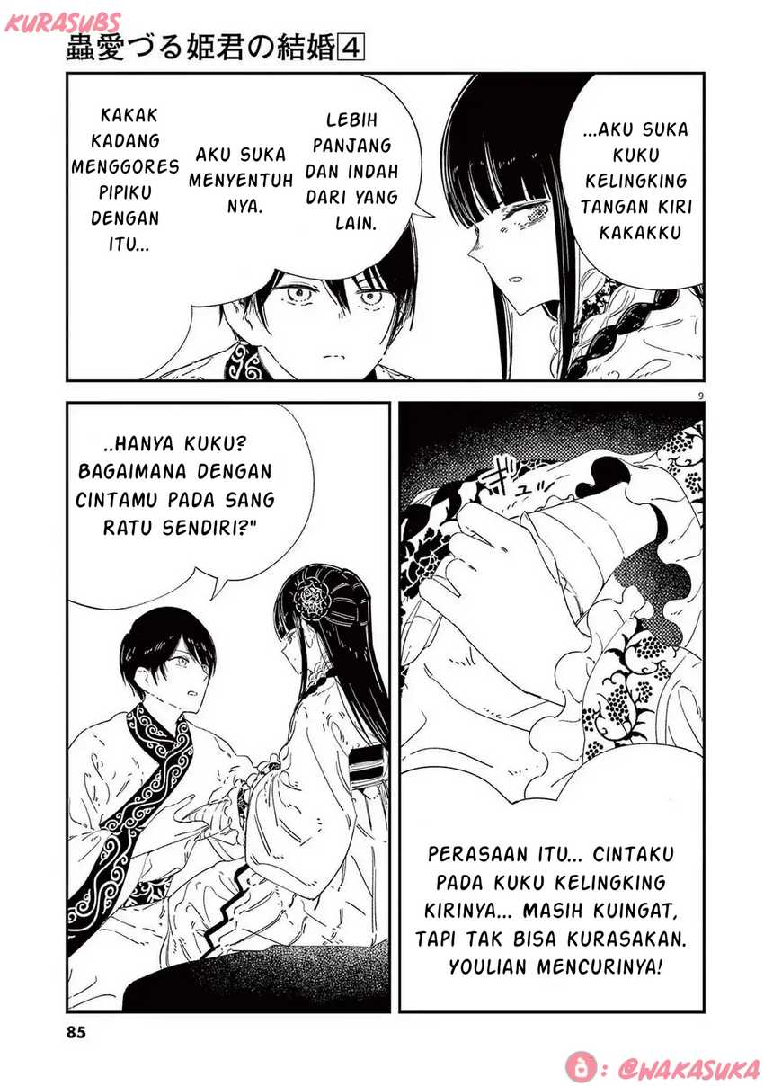 Mushi Mezuru Himegimi no Kekkon chapter 28