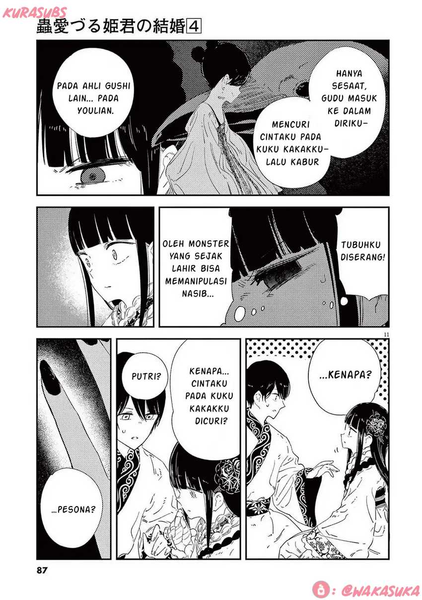 Mushi Mezuru Himegimi no Kekkon chapter 28