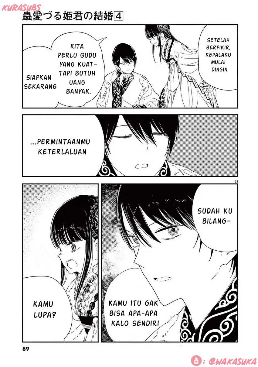 Mushi Mezuru Himegimi no Kekkon chapter 28