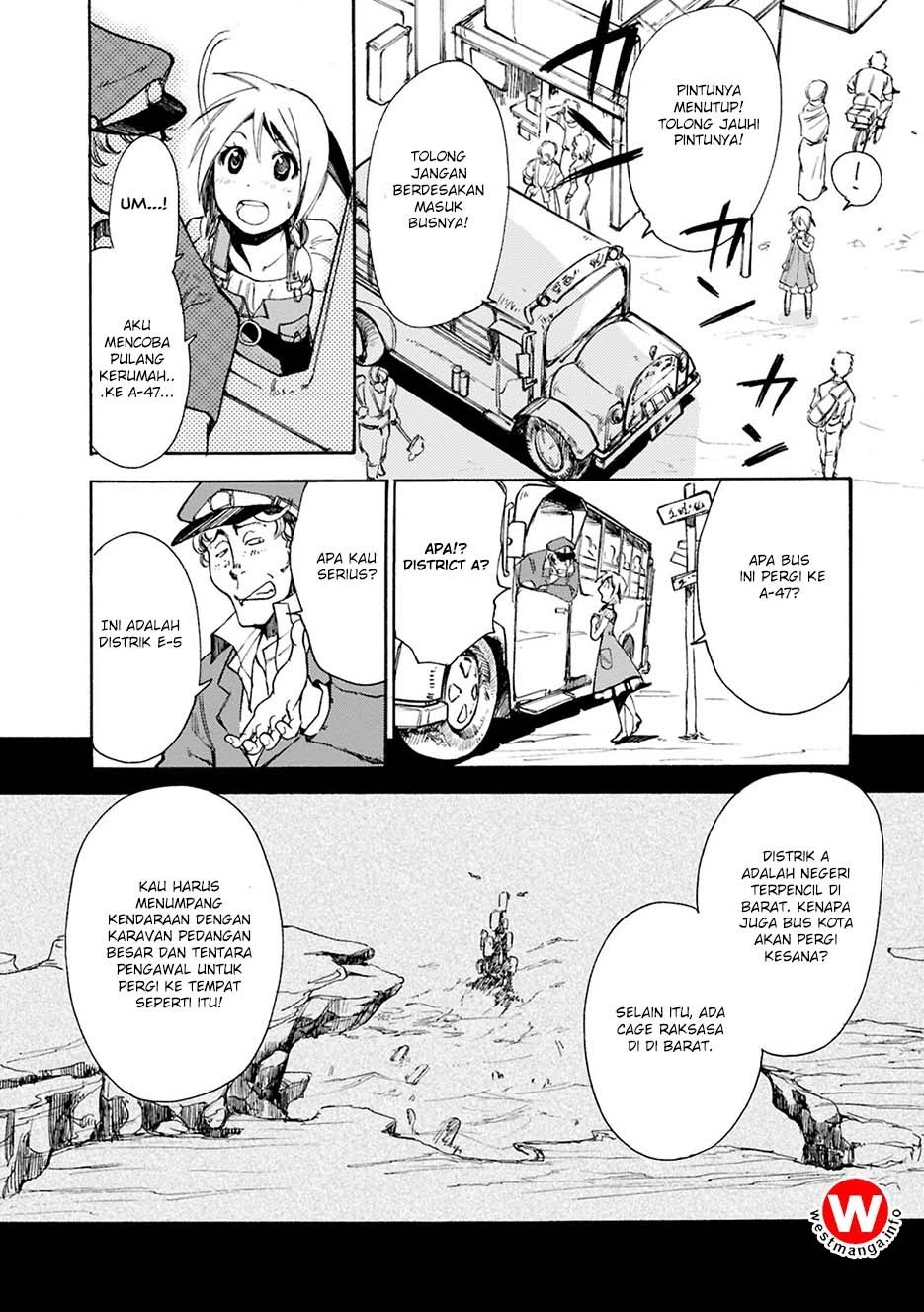 Mushikago no Cagaster Chapter 02 Bahasa Indonesia