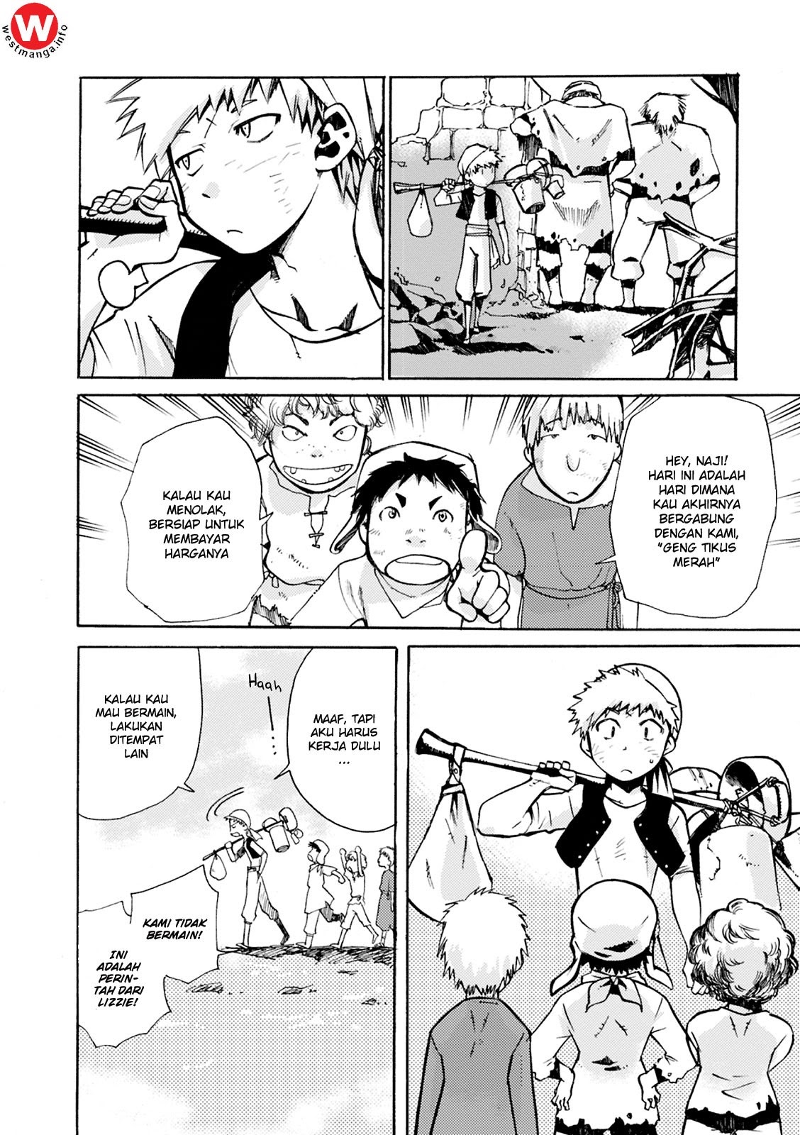 Mushikago no Cagaster chapter 4