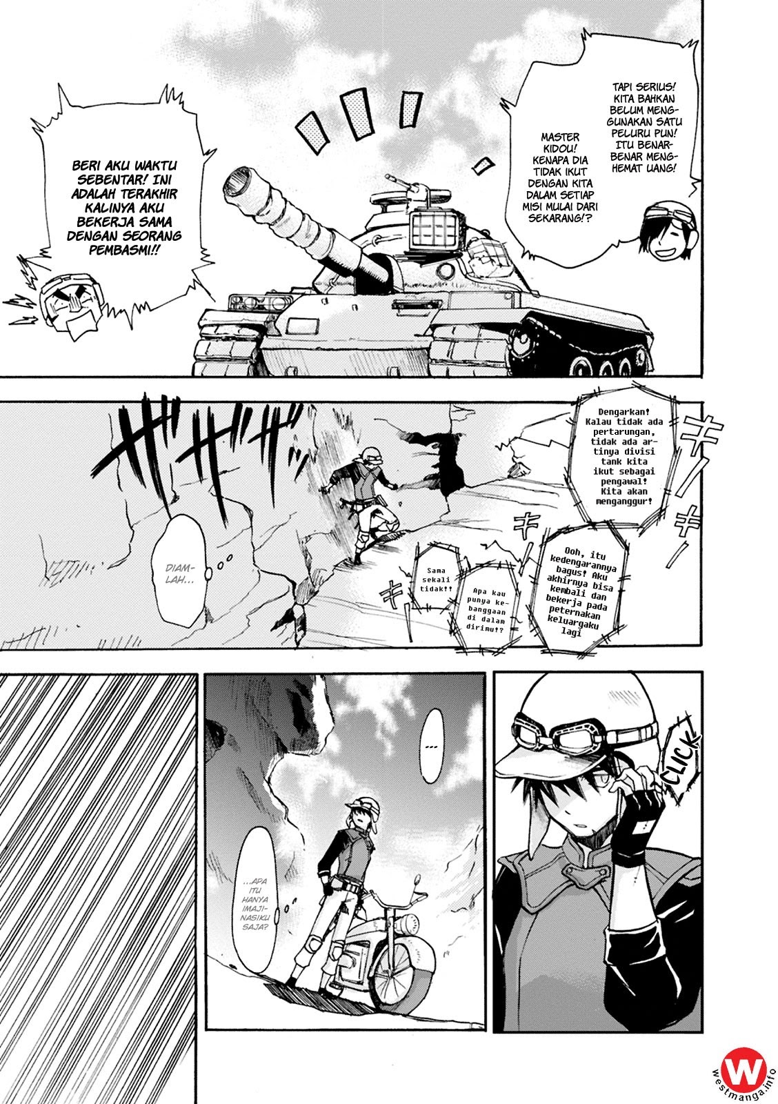 Mushikago no Cagaster chapter 4
