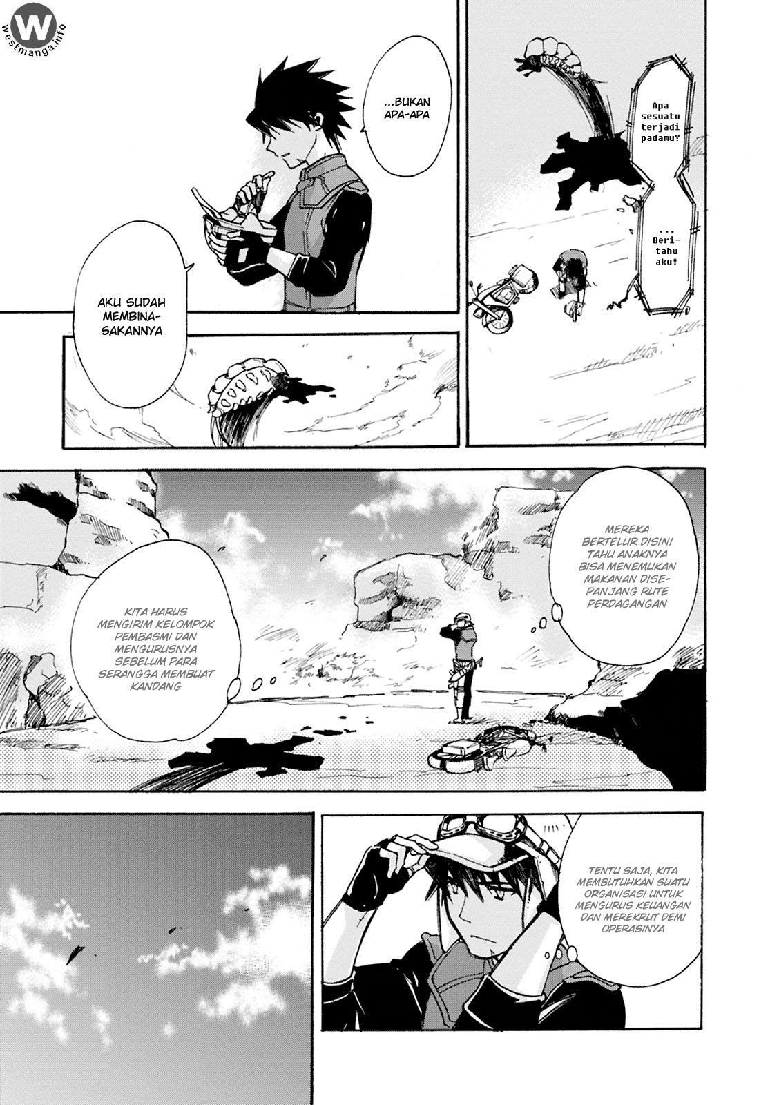 Mushikago no Cagaster chapter 4
