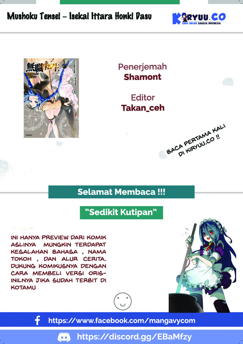 Mushoku Tensei: Isekai Ittara Honki Dasu Chapter 43 Bahasa Indonesia