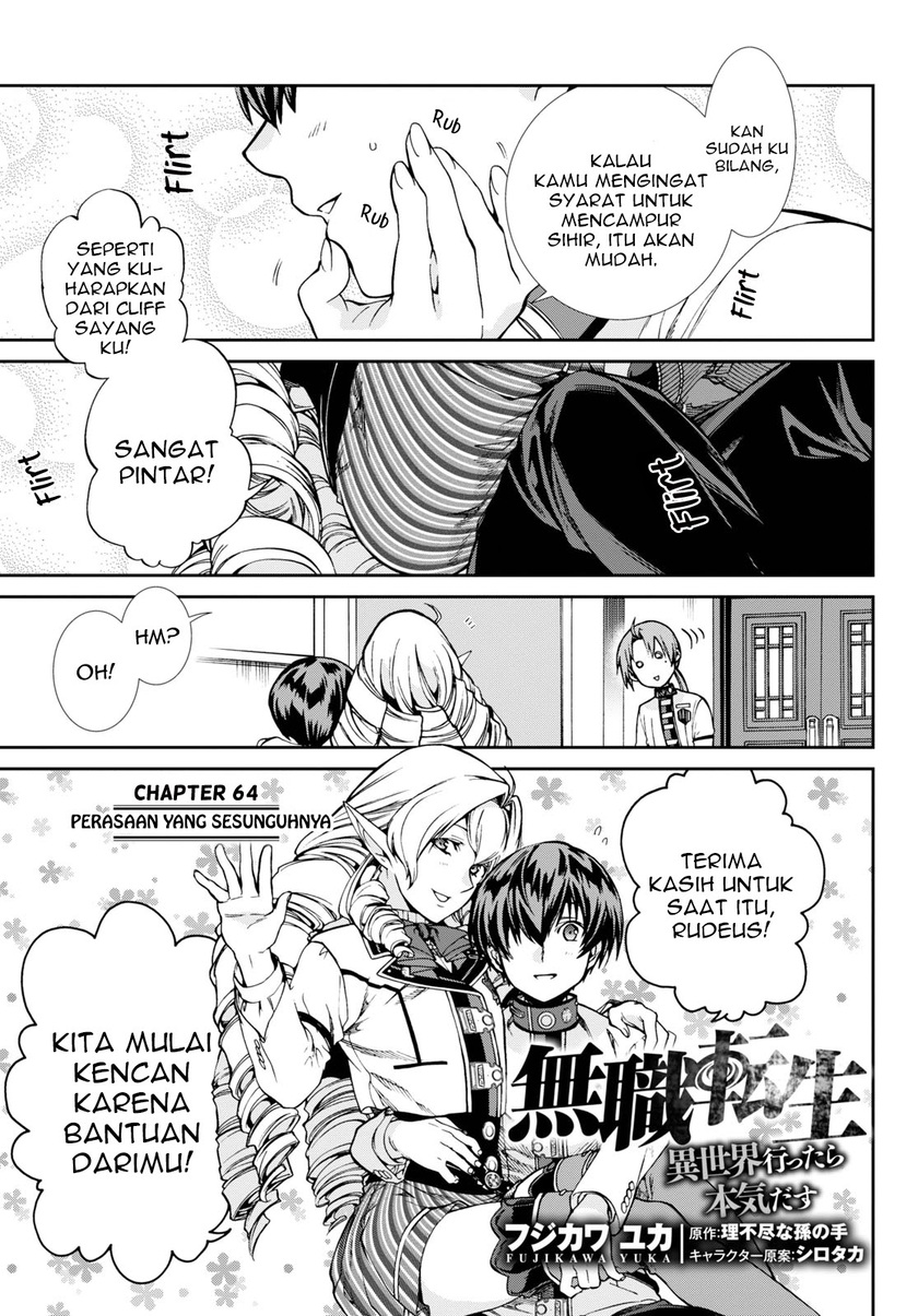 Mushoku Tensei: Isekai Ittara Honki Dasu Chapter 64 Bahasa Indonesia