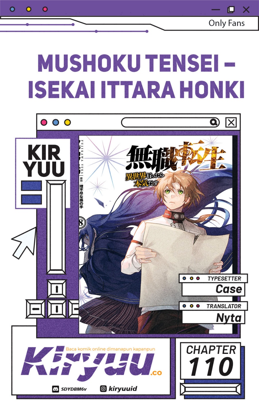 Mushoku Tensei: Isekai Ittara Honki Dasu chapter 110