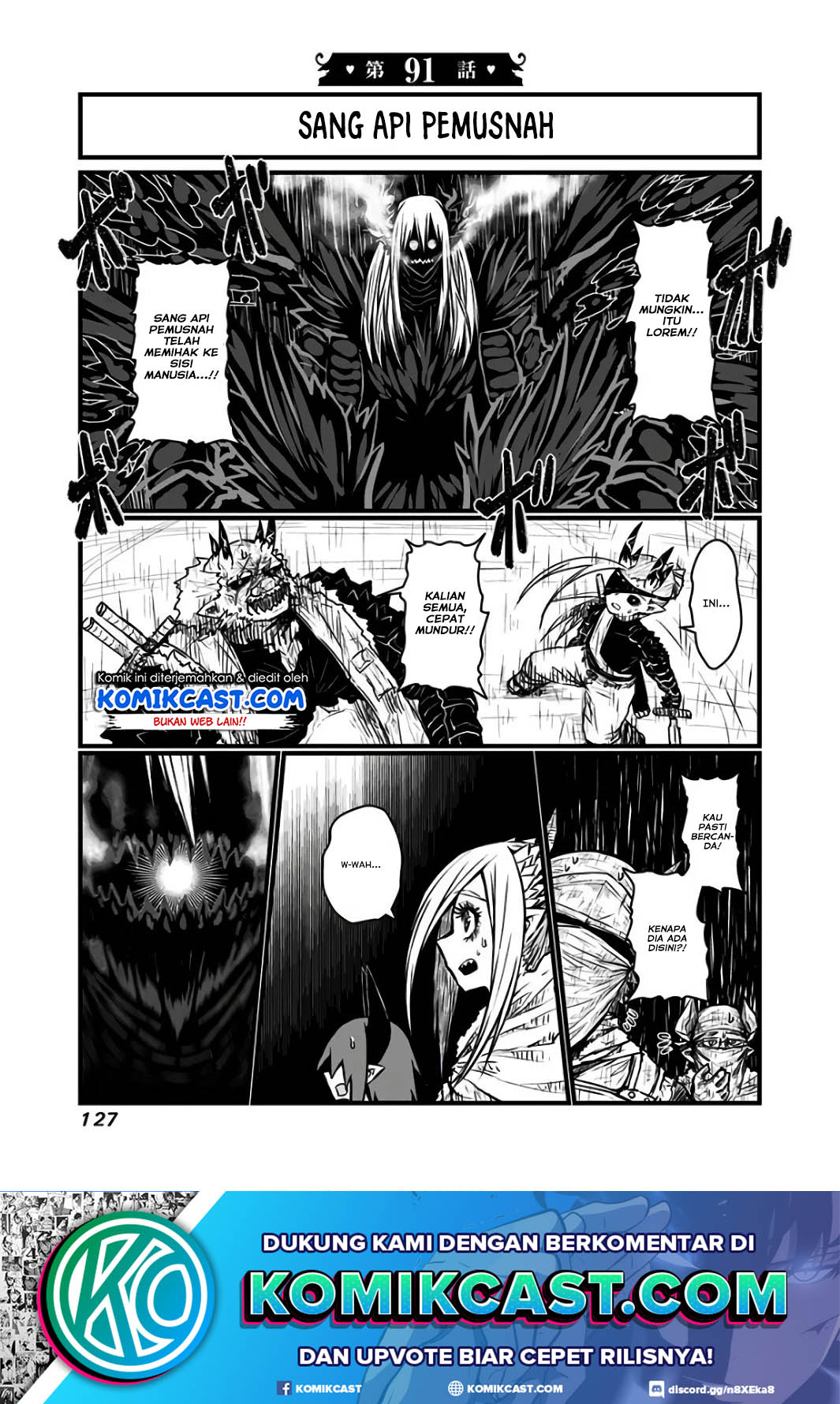 Musuko ga Kawaikute Shikataganai Mazoku no Hahaoya chapter 91
