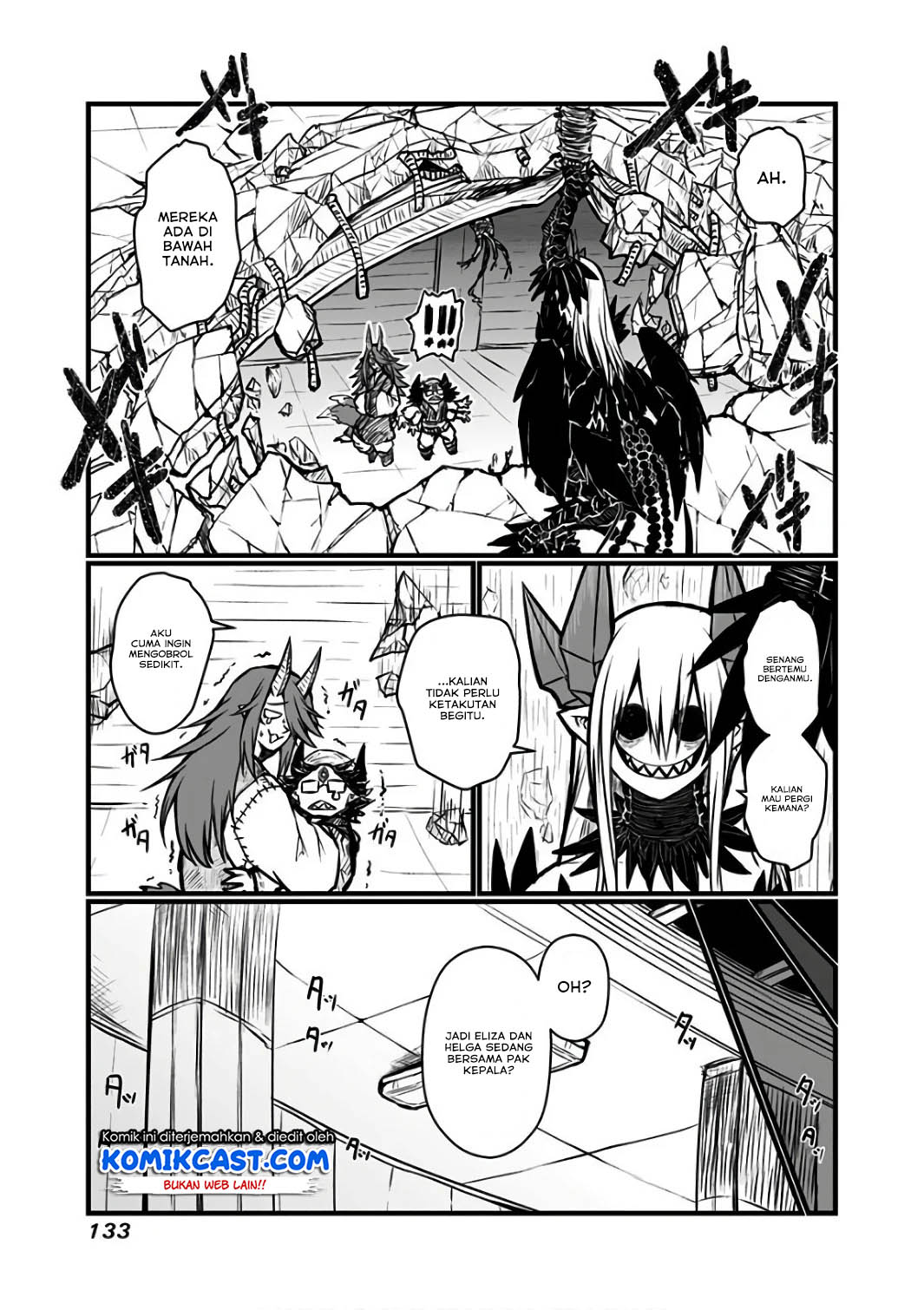 Musuko ga Kawaikute Shikataganai Mazoku no Hahaoya chapter 91