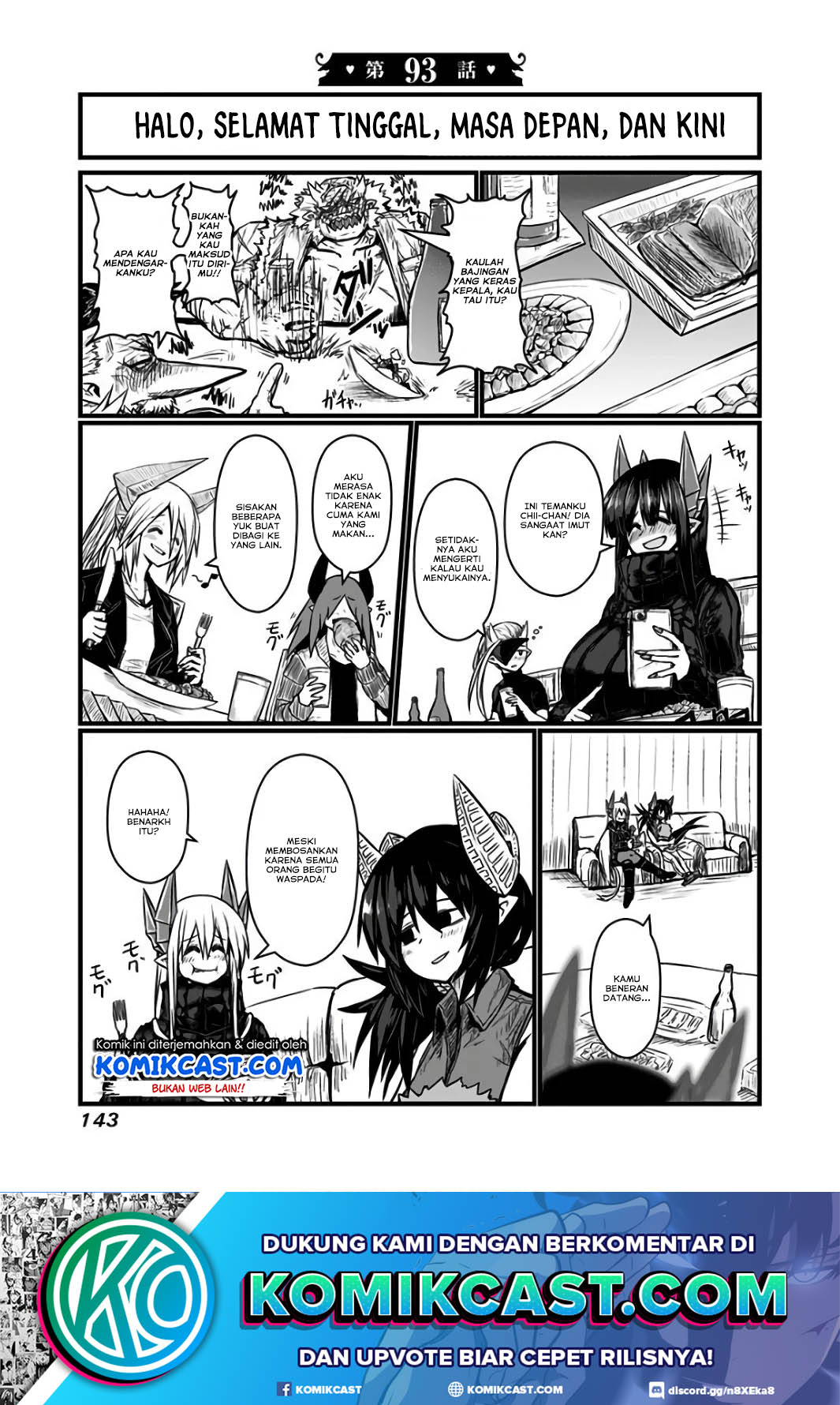 Musuko ga Kawaikute Shikataganai Mazoku no Hahaoya chapter 93