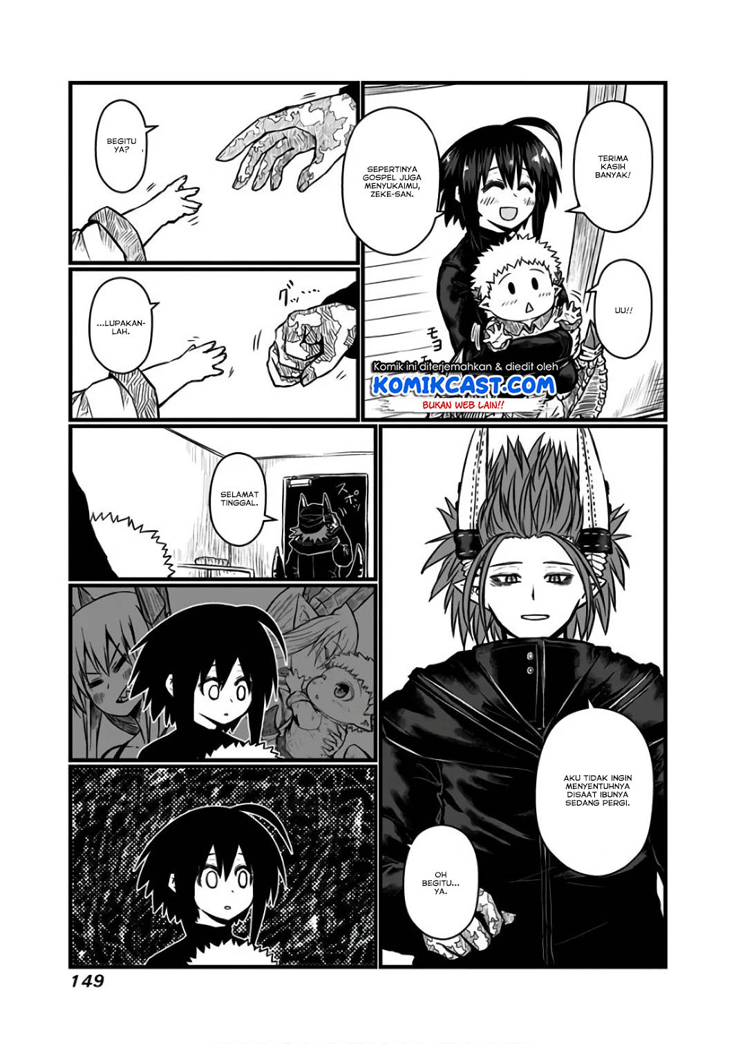 Musuko ga Kawaikute Shikataganai Mazoku no Hahaoya chapter 93