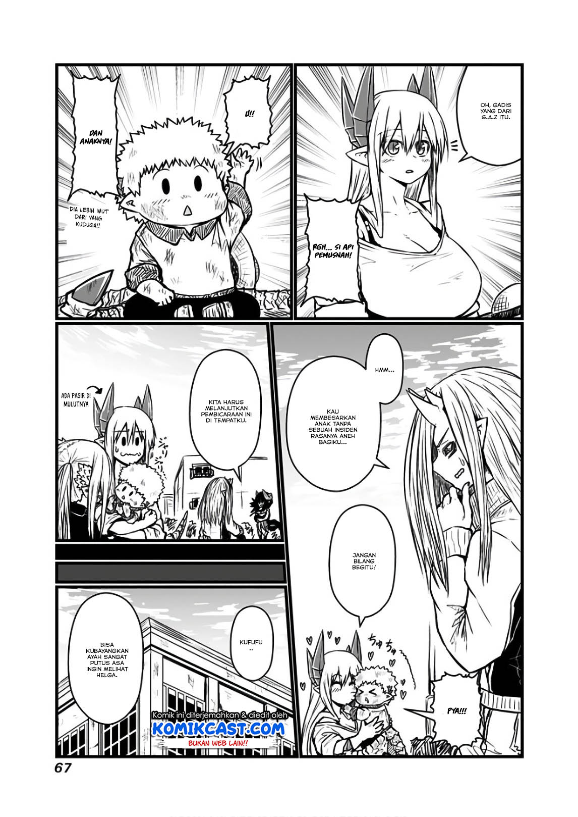 Musuko ga Kawaikute Shikataganai Mazoku no Hahaoya chapter 108