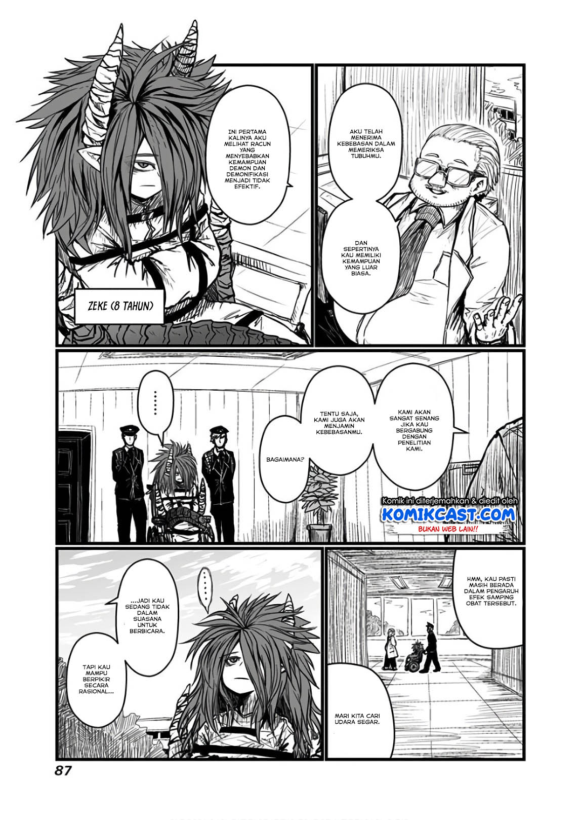 Musuko ga Kawaikute Shikataganai Mazoku no Hahaoya Chapter 111 Bahasa Indonesia