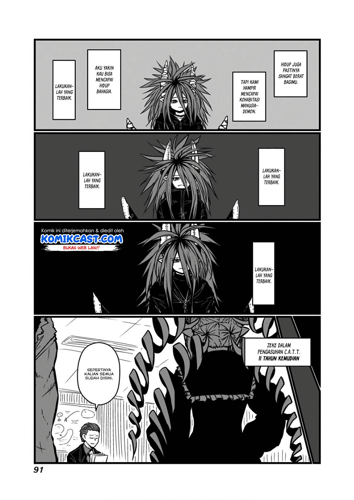 Musuko ga Kawaikute Shikataganai Mazoku no Hahaoya Chapter 111 Bahasa Indonesia