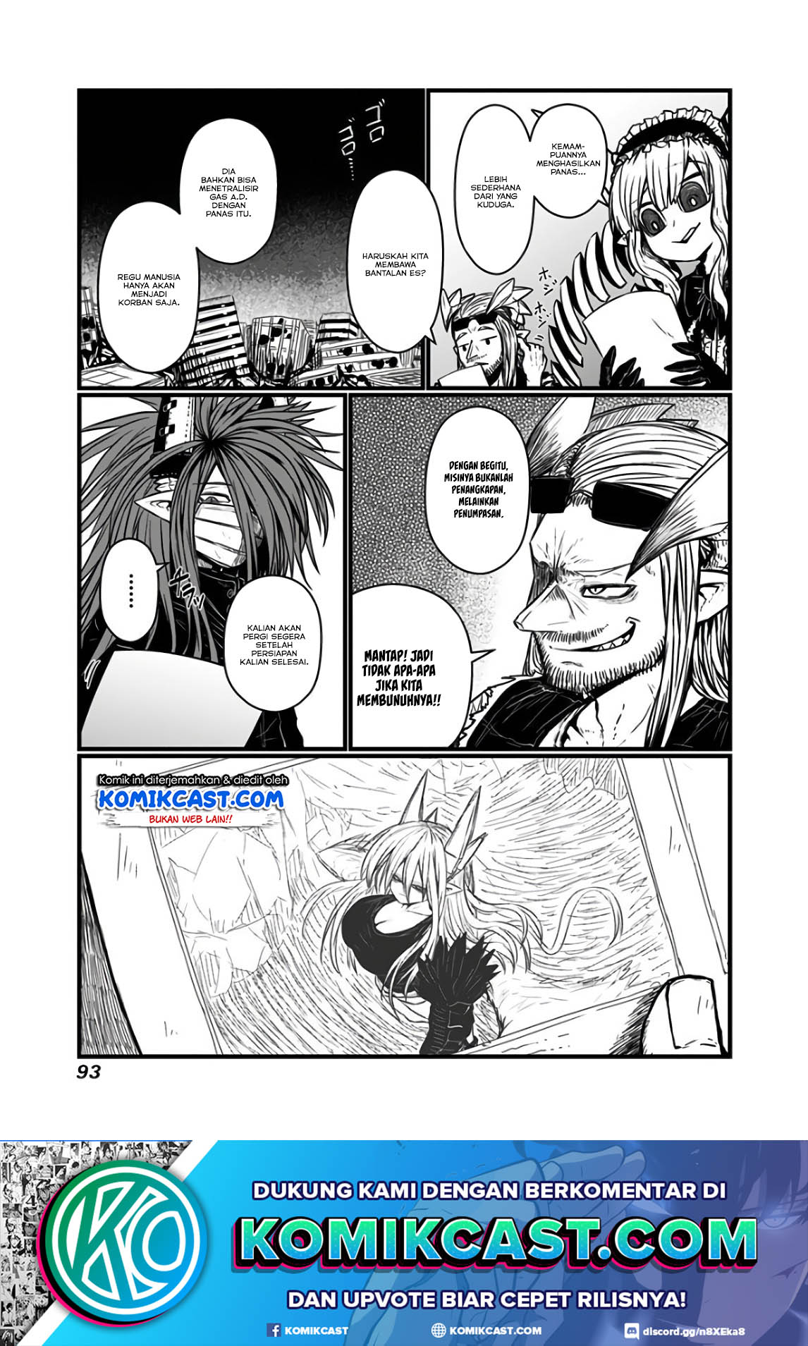 Musuko ga Kawaikute Shikataganai Mazoku no Hahaoya Chapter 111 Bahasa Indonesia