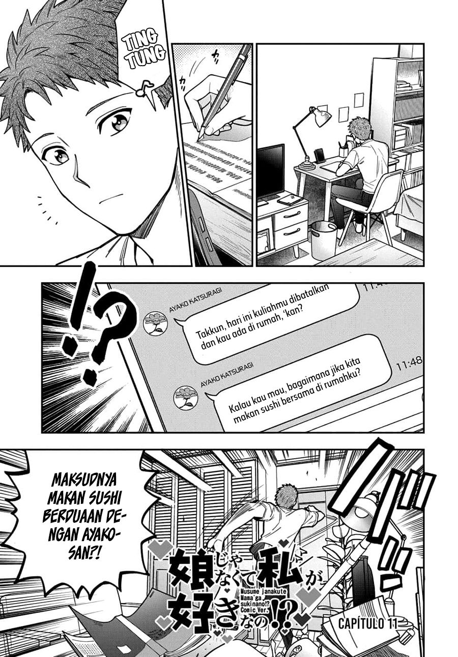 Musume Janakute Watashi (Mama) ga Suki Nano!? Chapter 11 Bahasa Indonesia