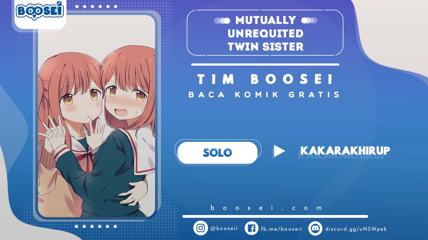 Mutually Unrequited Twin Sisters Chapter 26 Bahasa Indonesia