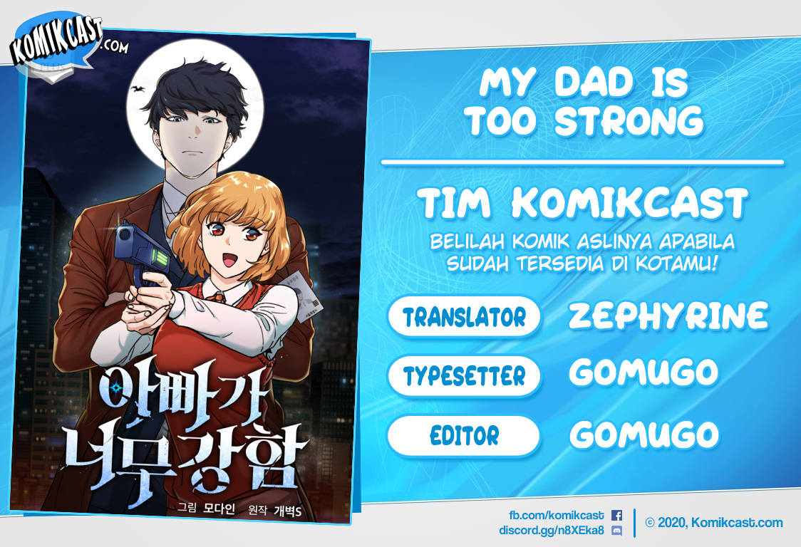 My Dad Is Too Strong Chapter 16 Bahasa Indonesia