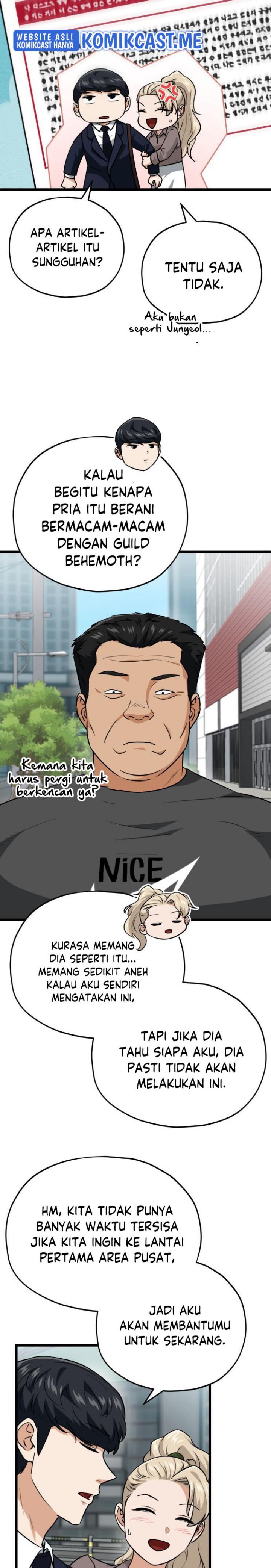 My Dad Is Too Strong Chapter 100 Bahasa Indonesia