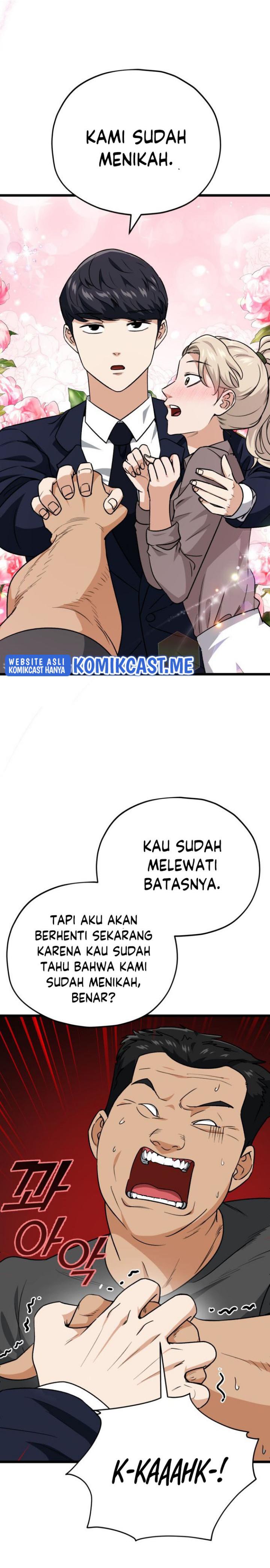 My Dad Is Too Strong Chapter 100 Bahasa Indonesia