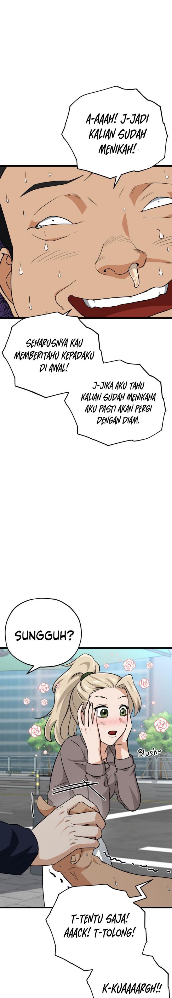My Dad Is Too Strong Chapter 100 Bahasa Indonesia