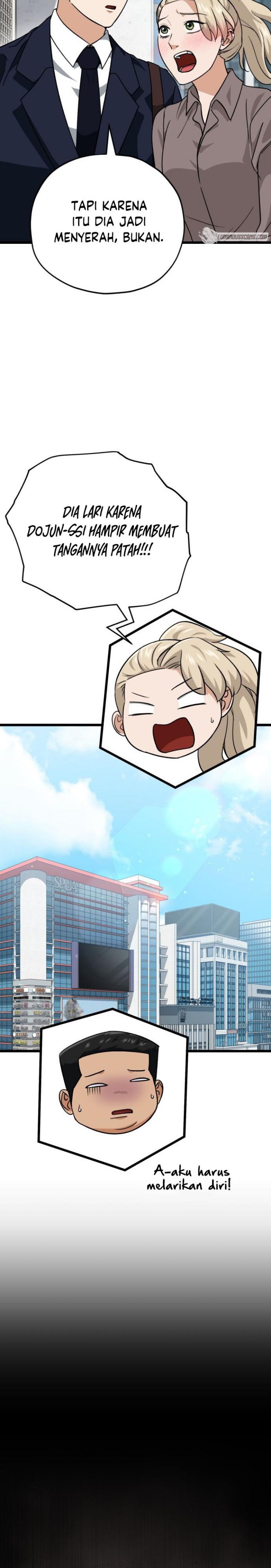 My Dad Is Too Strong Chapter 100 Bahasa Indonesia