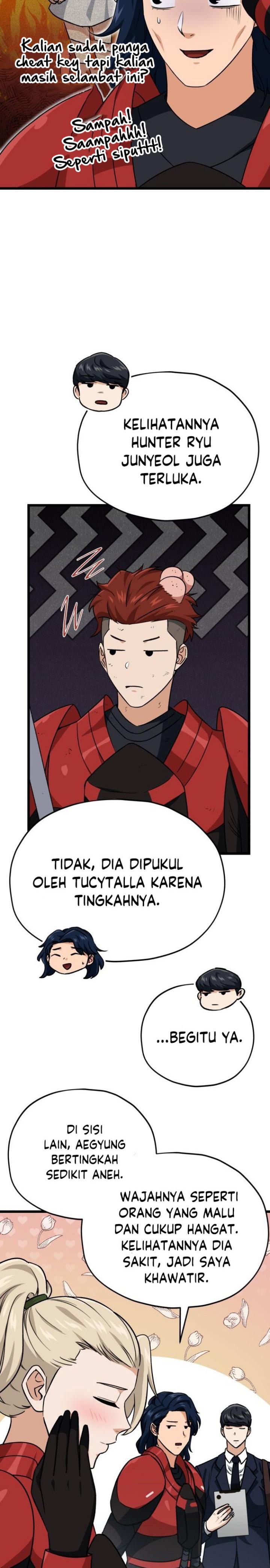 My Dad Is Too Strong Chapter 100 Bahasa Indonesia